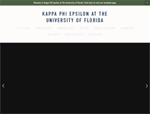 Tablet Screenshot of kappaphiepsilon.org
